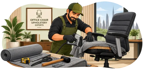 Office Chair Upholstery Workshop