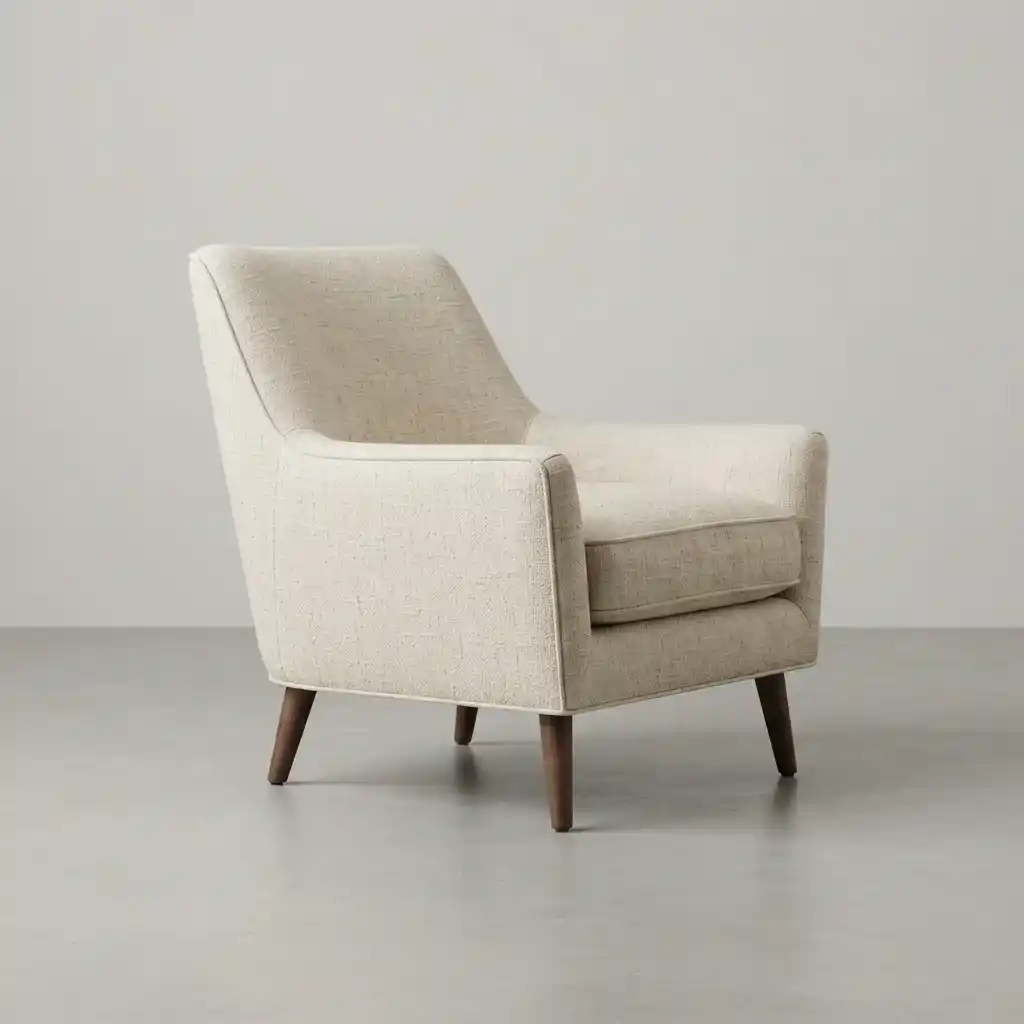 Custom linen fabric sofa upholstery Dubai by Upholstery Doctor